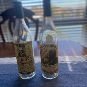 Pappy 10 and Pappy 15 bottles(empty)